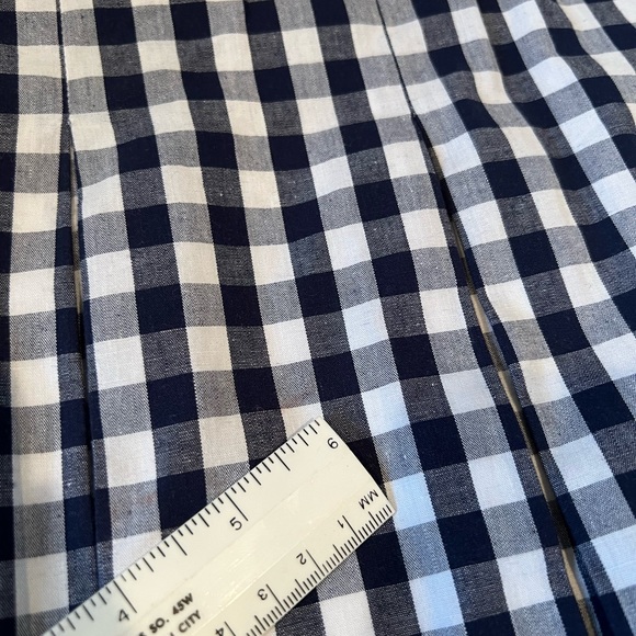The Proper Peony 18mo Navy Gingham Pleat Dress - Picture 3 of 3
